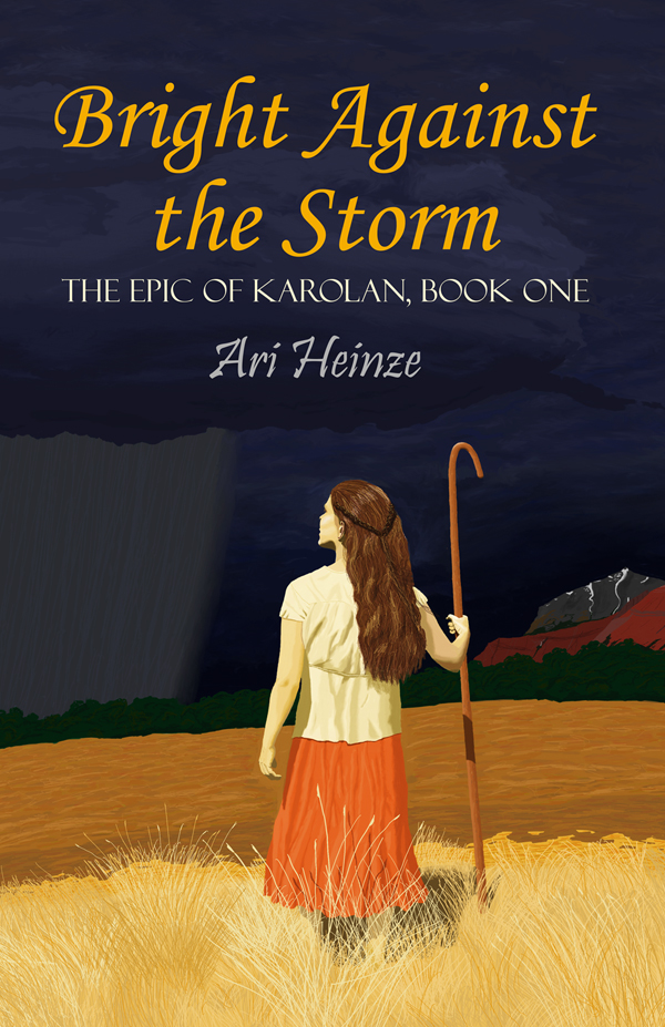 Cover image and link for Bright Against the Storm