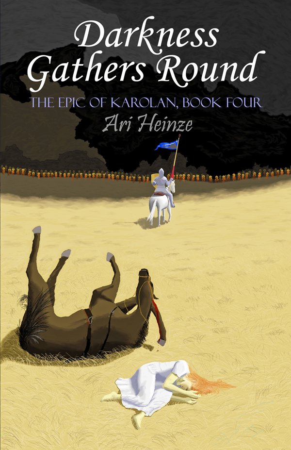 image of the front cover of Rain, Wind, and Fire, book three in The Epic of Karolan