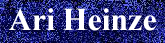 Ari Heinze's personal and professional webpage